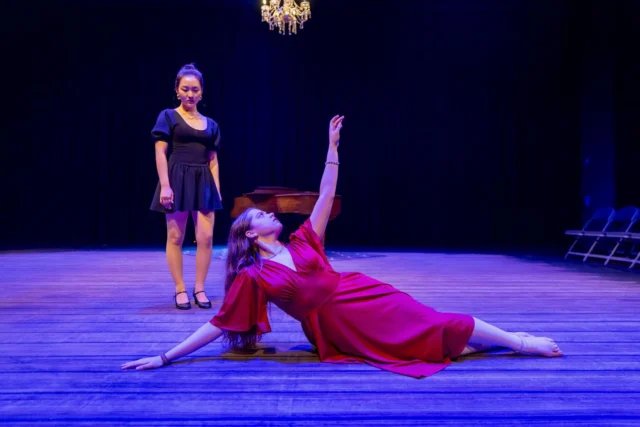 This show was genuinely one of the best things that could have happened to me. When I was told that I would be able to choreograph I was a little nervous but it ended up becoming one of my favorite parts. I never expected to get an opportunity like this and I’m so grateful I did. Building a show from scratch is not something you get to do often and I could not have asked for a better cast to do that with. Thank you so much to Jim, Ms. Sanderson, and Erin for helping make this a great show!